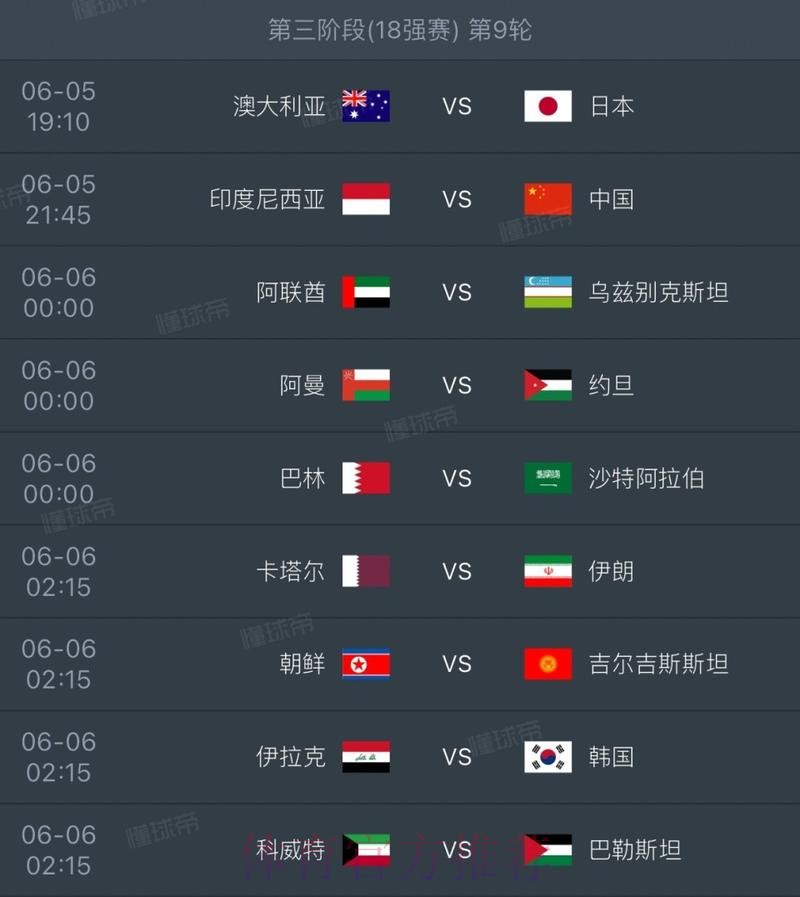 2026世界杯小组赛赛程今日 2026世界杯小组赛赛程今日